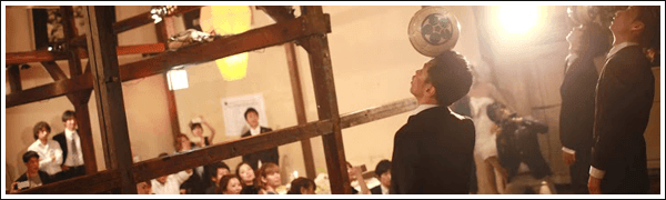 結婚式・二次会でのフリースタイルフットボール